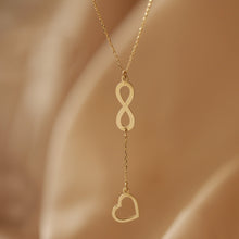 Load image into Gallery viewer, Infinity Love Pendant Necklace