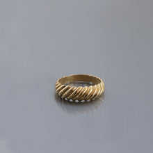 Load image into Gallery viewer, Large Croissant Dome Ring