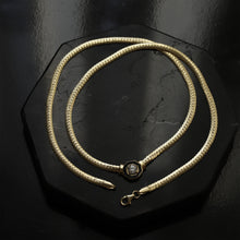 Load image into Gallery viewer, Herringbone Cz Diamond Chain Necklace