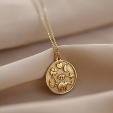 Load image into Gallery viewer, Bohemian Medallion Necklace