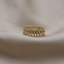 Load image into Gallery viewer, Vienna Chain Gold Ring