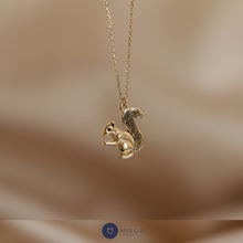 Load image into Gallery viewer, 3D Squirrel Necklace