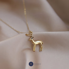 Load image into Gallery viewer, Reindeer Pendant Necklace