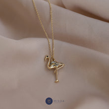 Load image into Gallery viewer, Flamingo Pendant Necklace