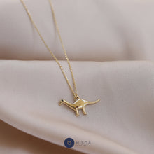 Load image into Gallery viewer, Dinosaur Pendant Necklace