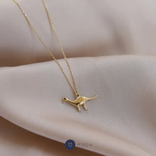 Load image into Gallery viewer, Dinosaur Pendant Necklace