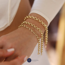 Load image into Gallery viewer, Rolo Chain Bracelet