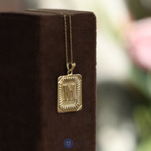 Load image into Gallery viewer, Retro Initial Necklace