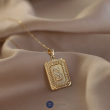 Load image into Gallery viewer, Retro Initial Necklace