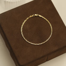Load image into Gallery viewer, Thin Flat Mariner Chain Bracelet