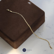 Load image into Gallery viewer, Thin Flat Mariner Chain Bracelet