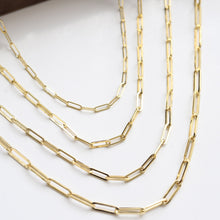 Load image into Gallery viewer, Paperclip Necklace