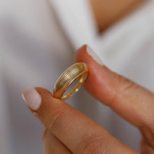 Load image into Gallery viewer, Textured Dome Ring