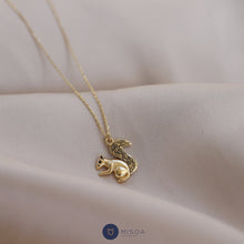Load image into Gallery viewer, 3D Squirrel Necklace