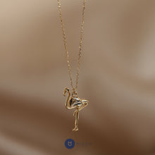 Load image into Gallery viewer, Flamingo Pendant Necklace