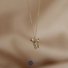 Load image into Gallery viewer, Fawn Pendant Necklace