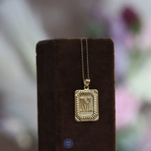 Load image into Gallery viewer, Retro Initial Necklace