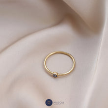 Load image into Gallery viewer, Mini Classic Evil Eye Ring