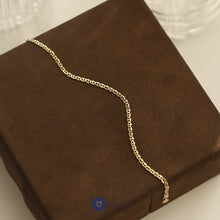 Load image into Gallery viewer, Thin Flat Mariner Chain Bracelet