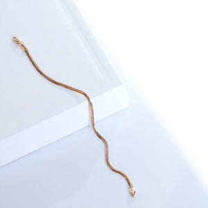 Rose Gold Snake Chain Bracelet