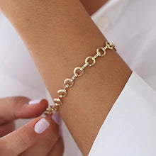 Load image into Gallery viewer, 7mm Round Link Chain Bracelet