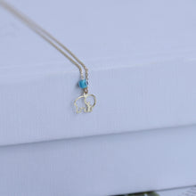 Load image into Gallery viewer, Silhouette Elephant Necklace