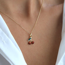 Load image into Gallery viewer, Cherry Necklace