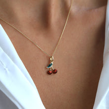 Load image into Gallery viewer, Cherry Necklace