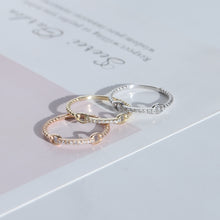 Load image into Gallery viewer, NEW Mini Double Stranded Diamond Ring