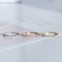 Load image into Gallery viewer, NEW Mini Double Stranded Diamond Ring