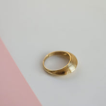 Load image into Gallery viewer, 14K Gold Dome Ring, Minimal Stackable Ring, Gold Ring, Wedding Band, Everyday Jewelry, Mother&#39;s Day, Birthday, Plain Gold Ring, Gift for Her
