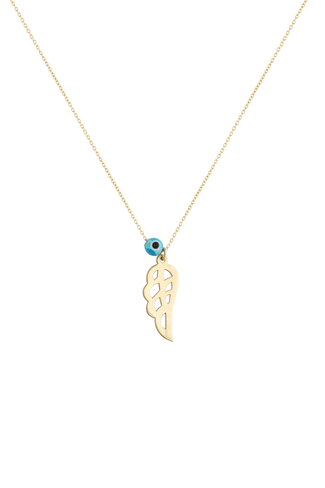 Gold Angel Wing Necklace