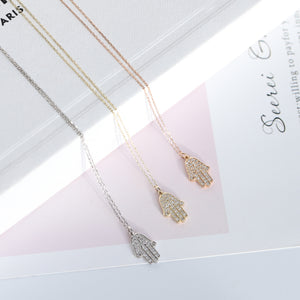 Necklace Hamsa Hand – Elli Jewelry