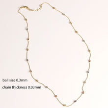 Load image into Gallery viewer, Tri Color Dorica Beads Necklace
