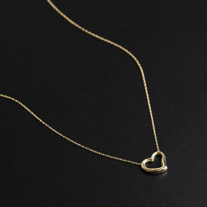 Open Heart Necklace