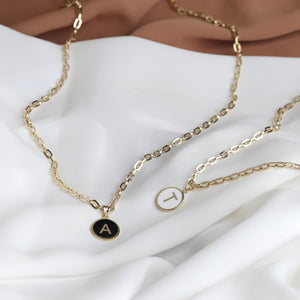 Personalized Gold Mini Initial Necklace