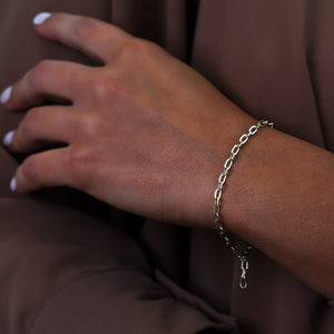 Staple Chain Bracelet