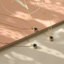 Load image into Gallery viewer, Dainty Evil Eye Necklace
