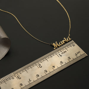 Dainty Monogram Necklace