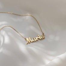 Load image into Gallery viewer, Dainty Monogram Necklace

