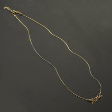 Load image into Gallery viewer, Dainty Monogram Necklace
