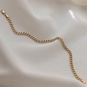 Curb Chain Bracelet 3mm