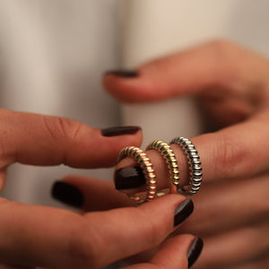 Croissant Dome Ring