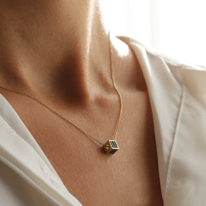 Dainty Dice Necklace