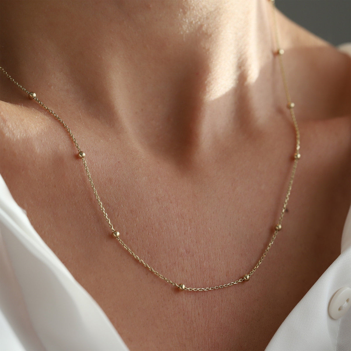 Beaded Dorica Necklace – Misoa Jewelry