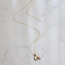Load image into Gallery viewer, Gold Elephant Necklace (Large)
