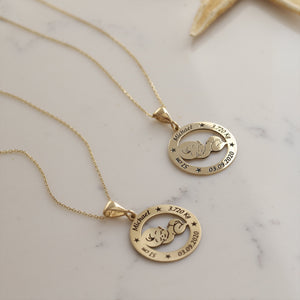 Personalized Birth Necklace