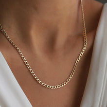 Load image into Gallery viewer, 3mm Cuban Curb Chain Necklace
