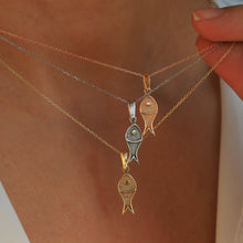 Load image into Gallery viewer, Dainty Fish Necklace
