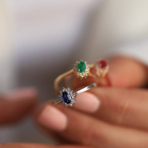 Diamond Gemstone Ring